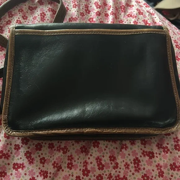 Vintage Black & Brown Partner Purse - Picture 2 of 4